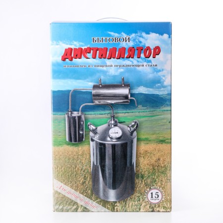 Distiller, 15 l, throat 8 cm, thermometer-7