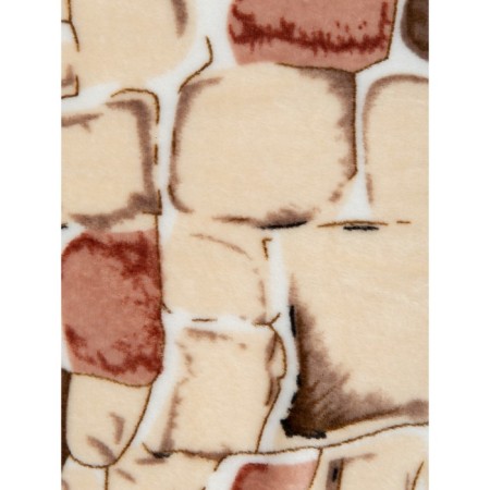 Texrepublic blanket, size 180x200 cm, brown color-4