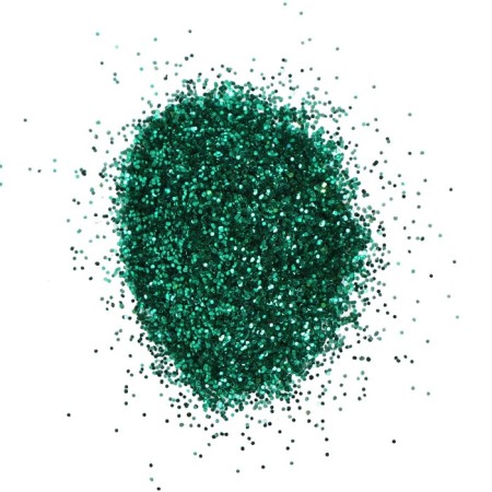 Decorative sparkles Luxart luxglitter (dry), 20 ml, size 0.2 mm, green-2