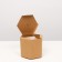 The box is hexagonal, with a window, crafting, 13 x 13 x 13.5 cm