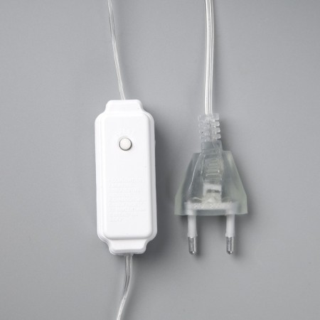 LED figure "Color gifts" 15, 20, 25 cm, textiles, metal, 220 V, glow of multi-4