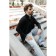 Jumper male ise, size 58, black color