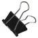 Calligrata clamps set, black, 19 mm, 12 pieces, in a cardboard box