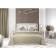 Velluto bedspread, size 240x260 cm, gray-beige color