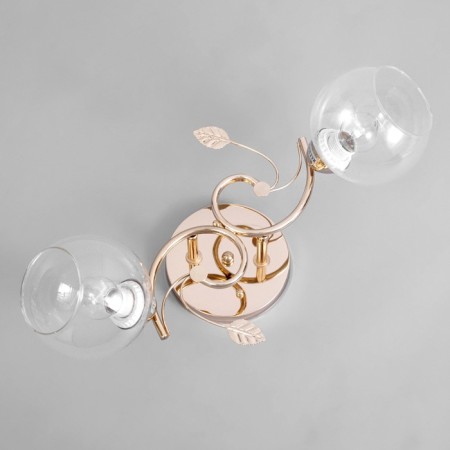 Aleste chandelier 2x60W E27 gold 46x15x23cm-3