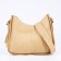 Bag Female Tout with zipper, beige color