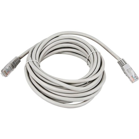 REXANT 18-1006 U/UTP Patch Cord is not shielded RJ-45 Vil.-Vilka RJ-45 Kat.5e 3m Gray PVC 107754-1