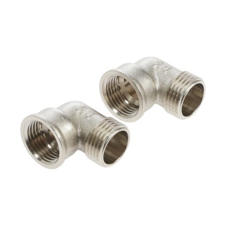 The square "CTM", 1/2 ", internal/outer thread, nickel -plated brass