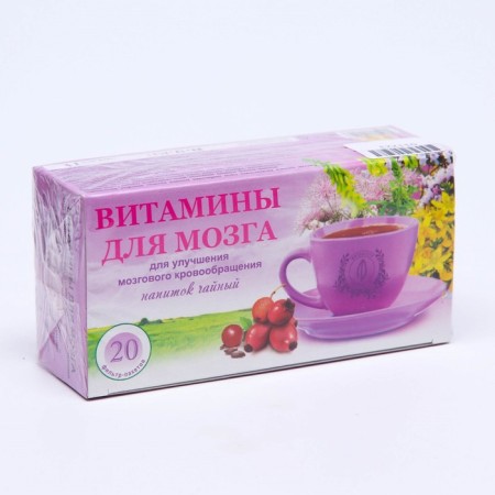 Herbal collection "Vitamins for the brain. Lan ", filter package, 20 pcs.