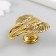 Handle for the casket Metal "Elephant Head" Ogent gold 4.5x4.2 cm