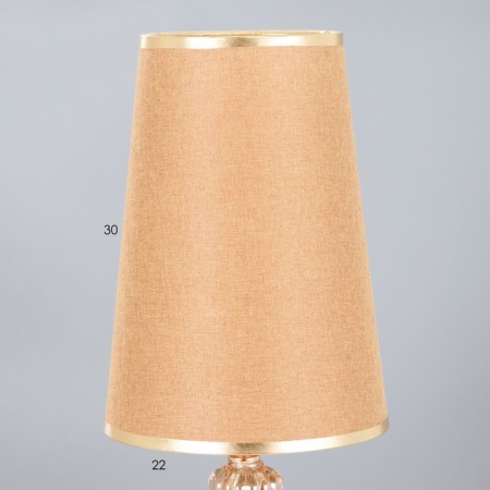 EXCLISE Table lamp E27 40W gold 22x22x59 cm Risalux-3