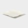 Ceramic square "airiness", d = 24 cm, white color