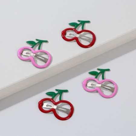 Hair clips for children "Your fashion style", 4 pcs, 8.4 x 12.9 cm-2
