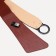 Women's belt, width 10 cm, elastic band, metal buckle, brown color