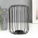 Summary Metal for 1 candle "Loft. Prutia" black 20x13x13 cm