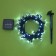 Garland “thread” 10 m, IP44, dark thread, 100 LED, white glow, 2 modes, solar battery