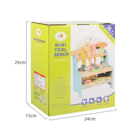 Игровой набор плотника, 24×15×29 см-5