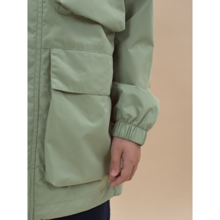 Windbreaker for boys, height 122 cm, green color-1