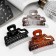 Hair crab "gloss" arc angles, 7 cm, mix