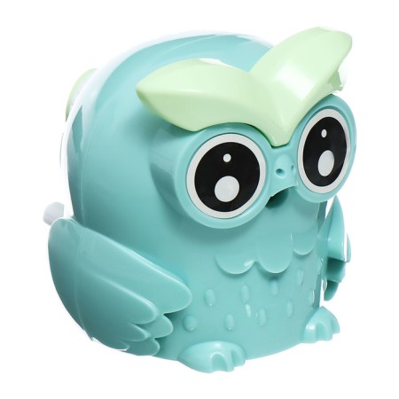 Mechanical sharpener with container owl green-3