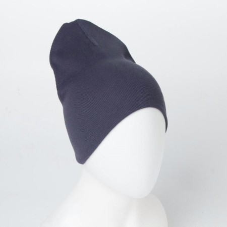 Hat for a boy, dark gray/star, size 54-58
