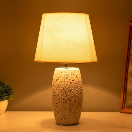 Table lamp "Dandan" 1x40W E14 white 20x20x34cm-1