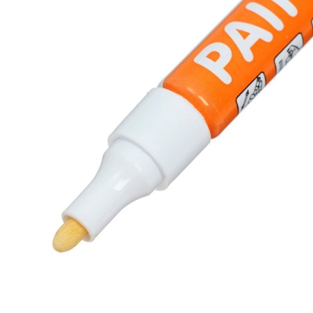 Marker-painting (varnish) Tip of bullet-shaped 4 mm, white (price per pcs)-4