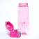Water bottle, 600 ml, "ivi", pink