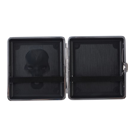 Porusigiger for 20 cigarettes "Skull" 9.5 x 9.5 cm-2