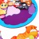 Puzzle "cats", color hint