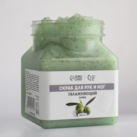 Hands and legs scrub, moisturizing, 350 ml, with olive aroma-3