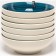 A set of deep plates of Elrington “Airgraph. Evening breeze ", 18 cm, 6 pcs