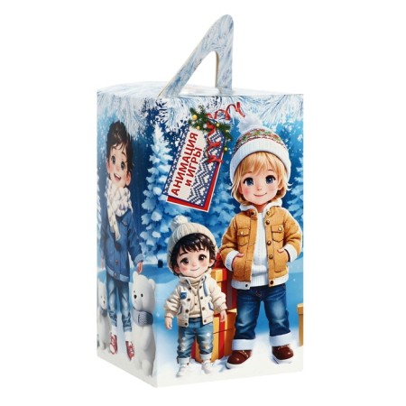 "Big" Big "kids" with animation 750 g New Year's gift set No. 347