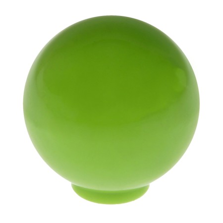Handle button Plastic 008, plastic, pistachio