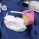 Hair cap "baby" splendor flowers, 0.9 cm, white