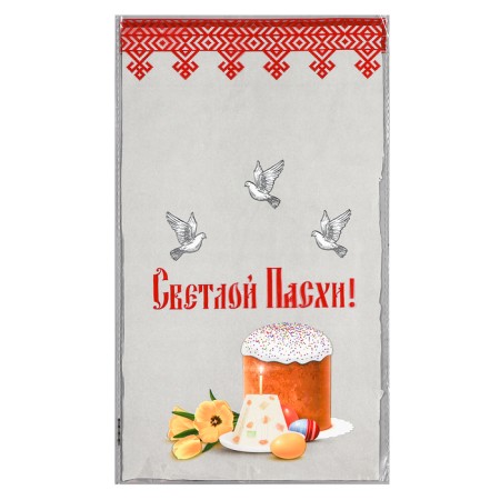 Gift package "Easter cakes", 20 x 35 cm, 25 μm-3