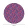 The tablecloth "Flower extravaganza", round, Saten, d = 150 cm