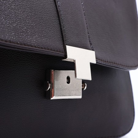 Vita bag bag on magnets, brown color-5