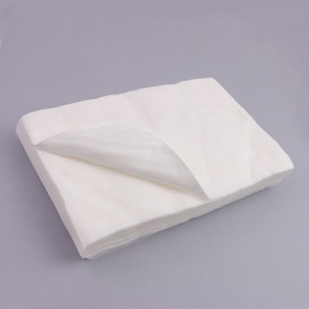 Disposable cosmetic napkins, 100 pcs, density 40g/m2, cotton, 20 × 30 cm, white color