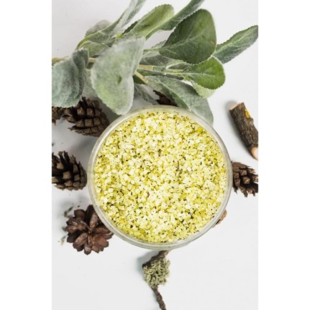 Natural salt for the bath "Mint and eucalyptus", 600 grams-2