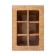 Folding box under 6 sweets, craft, 13.7 x 9.8 x 3.8 cm