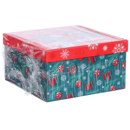 Set of boxes 5 in 1 "Happy New Year!", Disney green-red-10