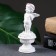 Figure "Angel on the Pedestral" Pearl, 14x6x6cm