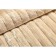 The set with the "Theon" cover, size 240x260 cm, 50x70 cm - 2 pcs, cream color