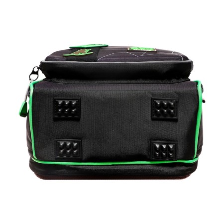 School backpack by Ergon. Spray Across 194 37*28*12 Mal + Pen, Cher/Zele 24-194-3-6
