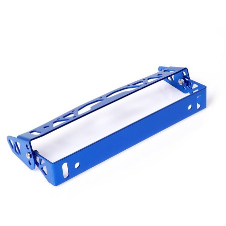 A platform for a room with an adjustable angle of inclination, blue-1
