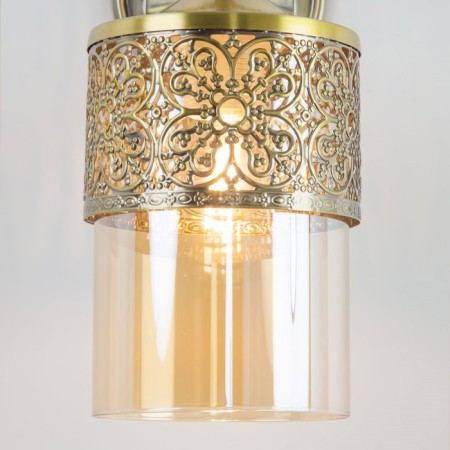 Sconces Citilux "emir" CL467313, 12x39 cm, 1x75W, e27, brown color-12