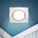 Lamp built -in era DK LD50, IP20, 15W, 120x120x22 mm, 4000k, chrome color/silver