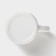 Ceramic mug with a spoon "Panda", 350 ml, white color