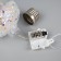 Fir -tree ball "Acorch", batteries, 4 LED, glow warm white